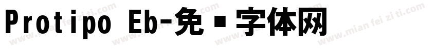 Protipo Eb字体转换
